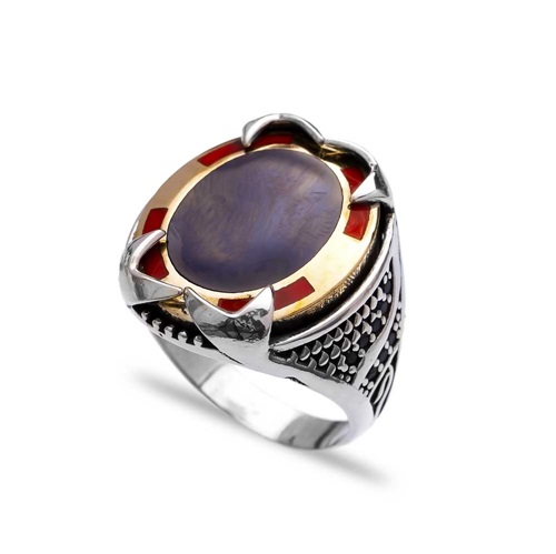 Onyx Authentic Men Ring Wholesale Handmade 925 Sterling Silver